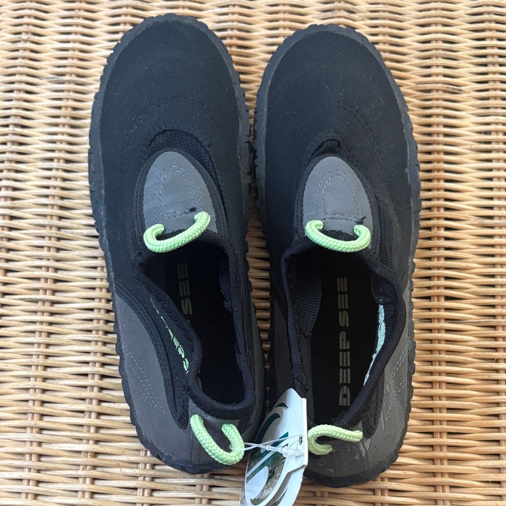 Speedo Women’s Size 9 Deep See Black Water Shoes NWT